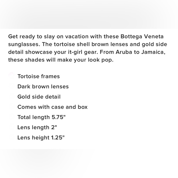 Bottega venta tortoiseshell sunglasses main image 4